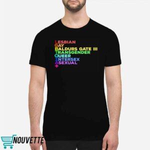 Lesbian Gay Baldurs Gate Transgender Queer Intersex Asexual Shirt 1 Lesbian Gay Baldurs Gate Transgender Queer Intersex Asexual Shirt