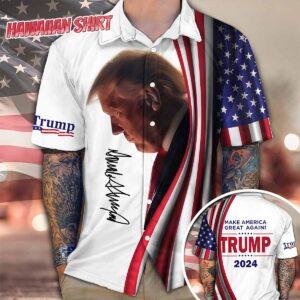 Make America Great Again Trump 2024 Hawaiian Shirt