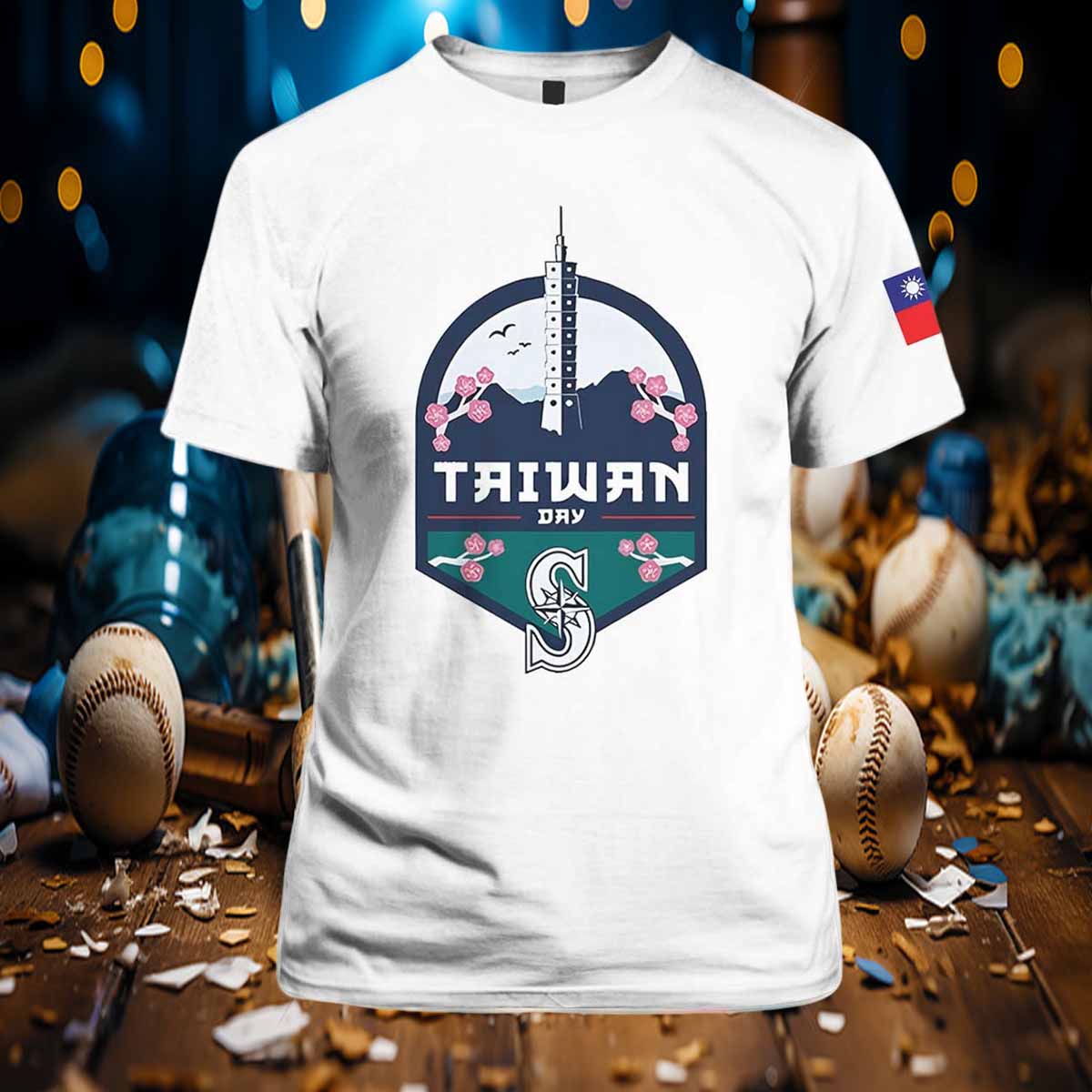 Mariners Taiwanese Heritage Night Shirt 1 Mariners Taiwanese Heritage Night Shirt