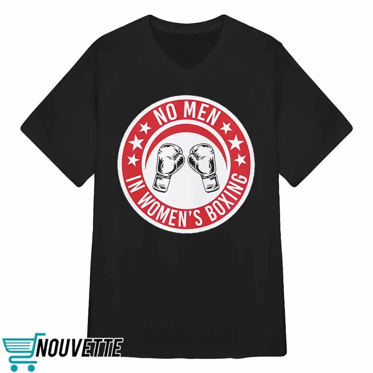 No Men In Womens Boxing Shirt No Men In Womens Boxing Shirt