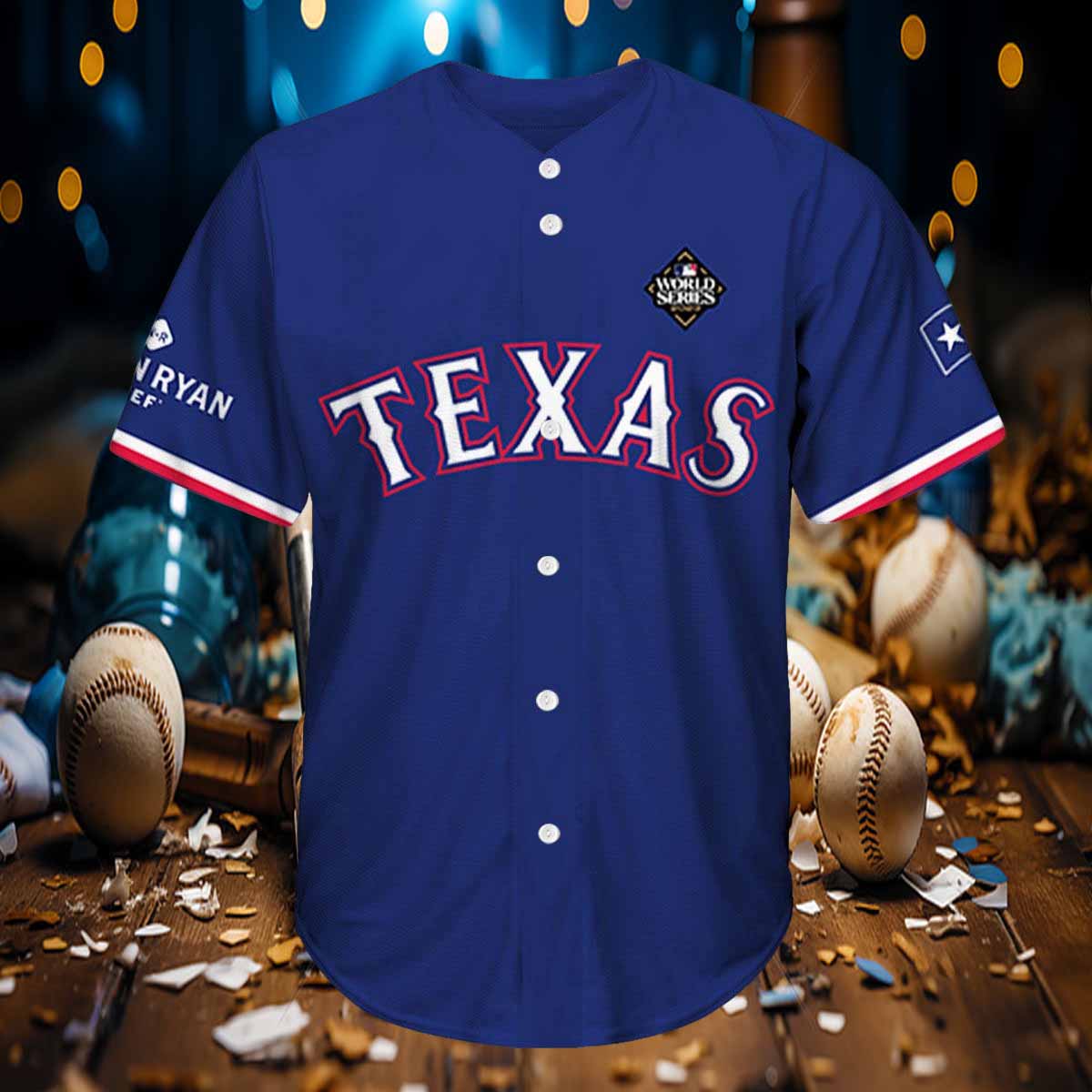 Ranger Nathan Eovaldi Replica Postseason Jersey Giveaway 2024 Ranger Nathan Eovaldi Postseason Jersey Giveaway 2024