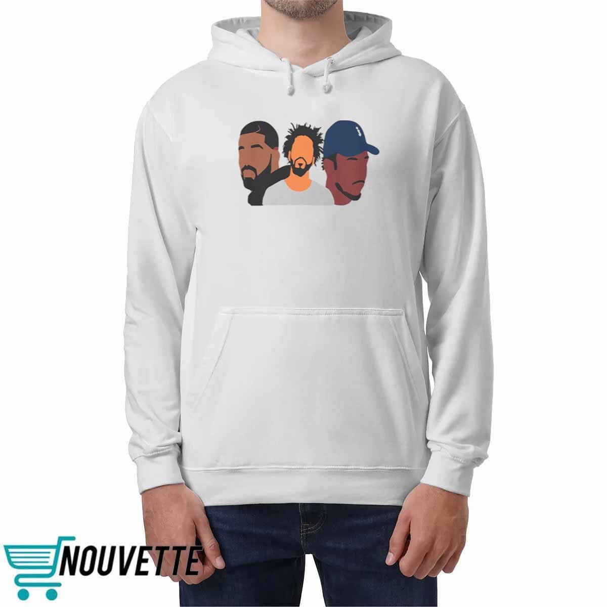 Retro Drake J Cole Kendrick Lamar Rapper Star Shirt Retro Drake J Cole Kendrick Lamar Rapper Star Shirt