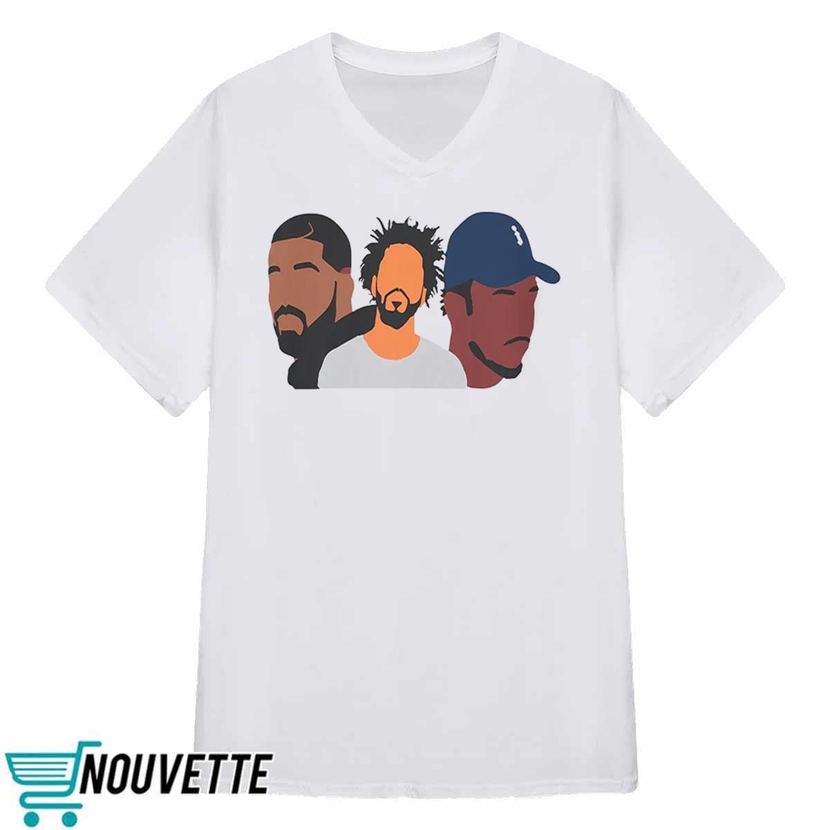 Retro Drake J Cole Kendrick Lamar Rapper Star Shirt Retro Drake J Cole Kendrick Lamar Rapper Star Shirt