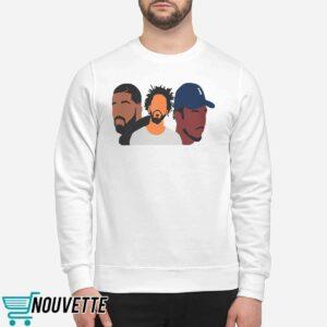 Retro Drake J Cole Kendrick Lamar Rapper Star Shirt 1 Retro Drake J Cole Kendrick Lamar Rapper Star Shirt