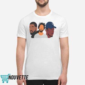 Retro Drake J Cole Kendrick Lamar Rapper Star Shirt 2 Retro Drake J Cole Kendrick Lamar Rapper Star Shirt
