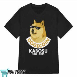 Rip Doge Coin Kabosu 2005 – 2024 Shirt