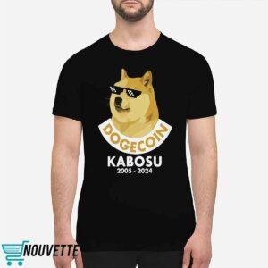 Rip Doge Coin Kabosu 2005 – 2024 Shirt
