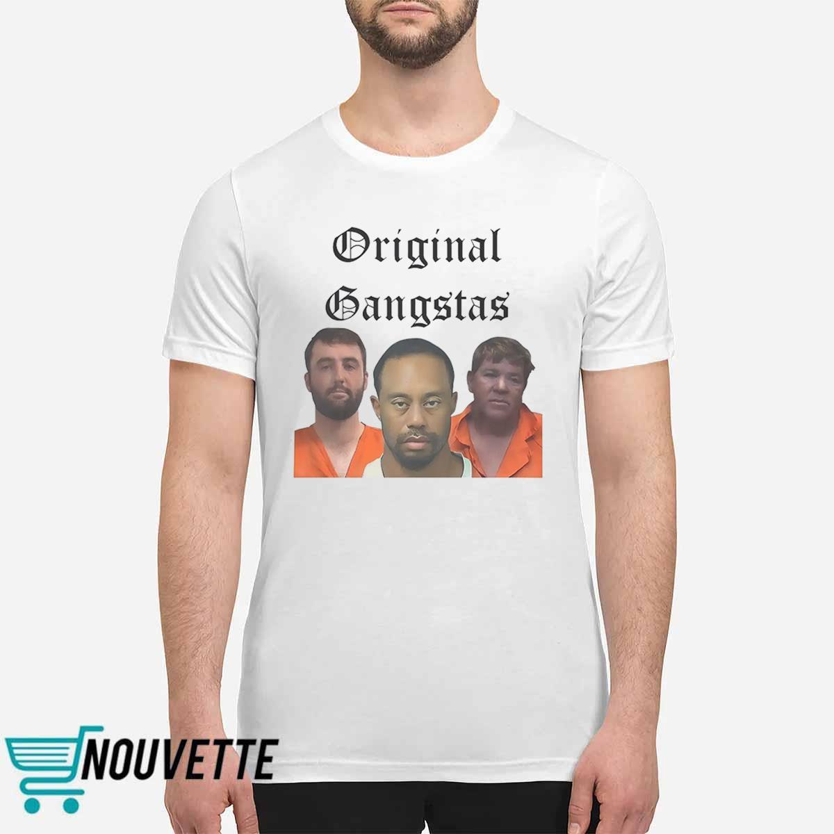 Scheffler Woods And Daly Golf Legends Mugshot Shirt Scheffler Woods And Daly Golf Legends Mugshot Shirt