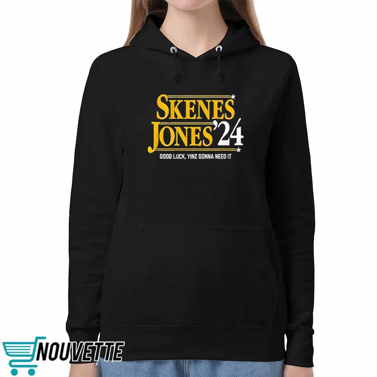 Skenes Jones 24 Good Luck Yinz Gonna Need It Shirt Skenes Jones 24 Good Luck Yinz Gonna Need It Shirt