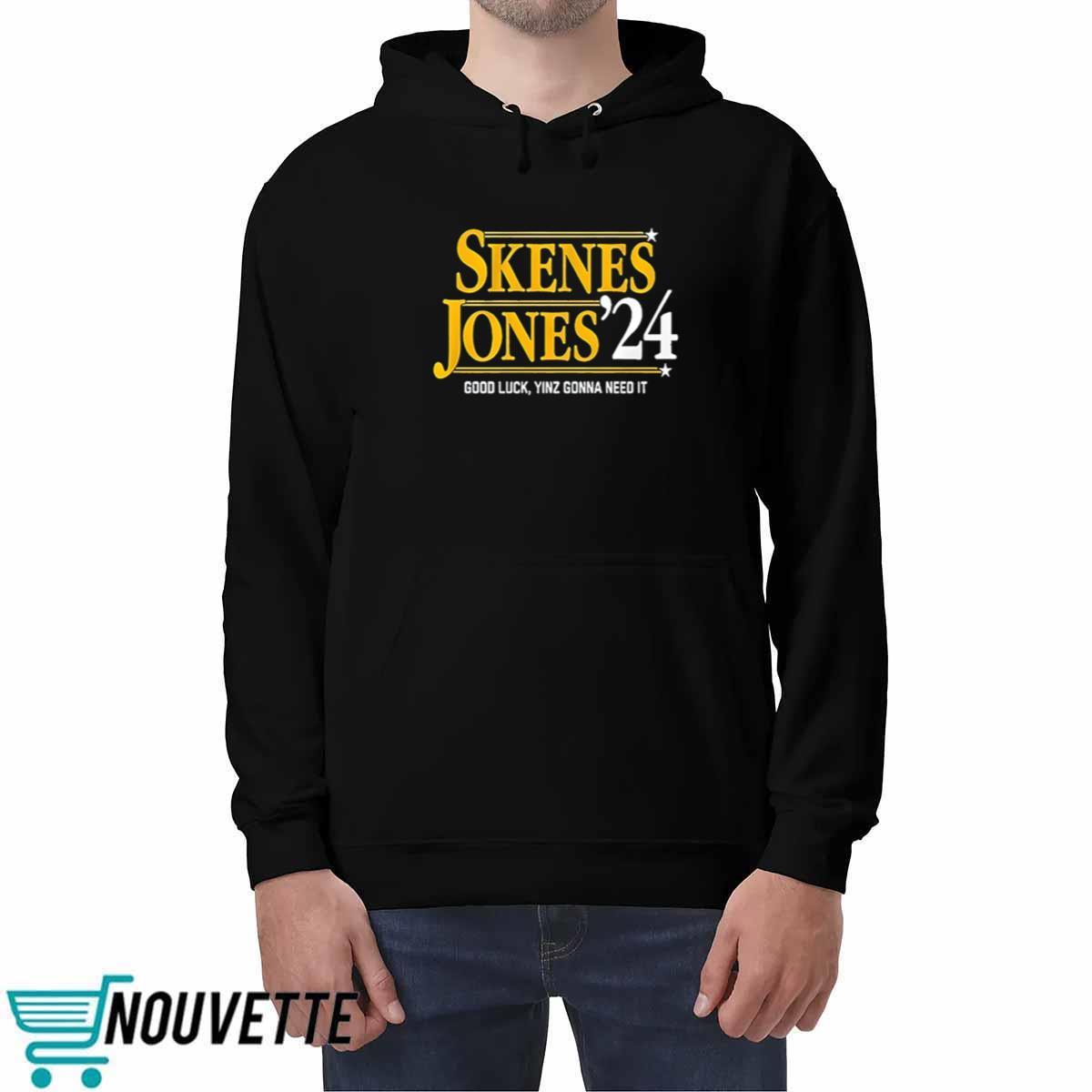 Skenes Jones 24 Good Luck Yinz Gonna Need It Shirt Skenes Jones 24 Good Luck Yinz Gonna Need It Shirt