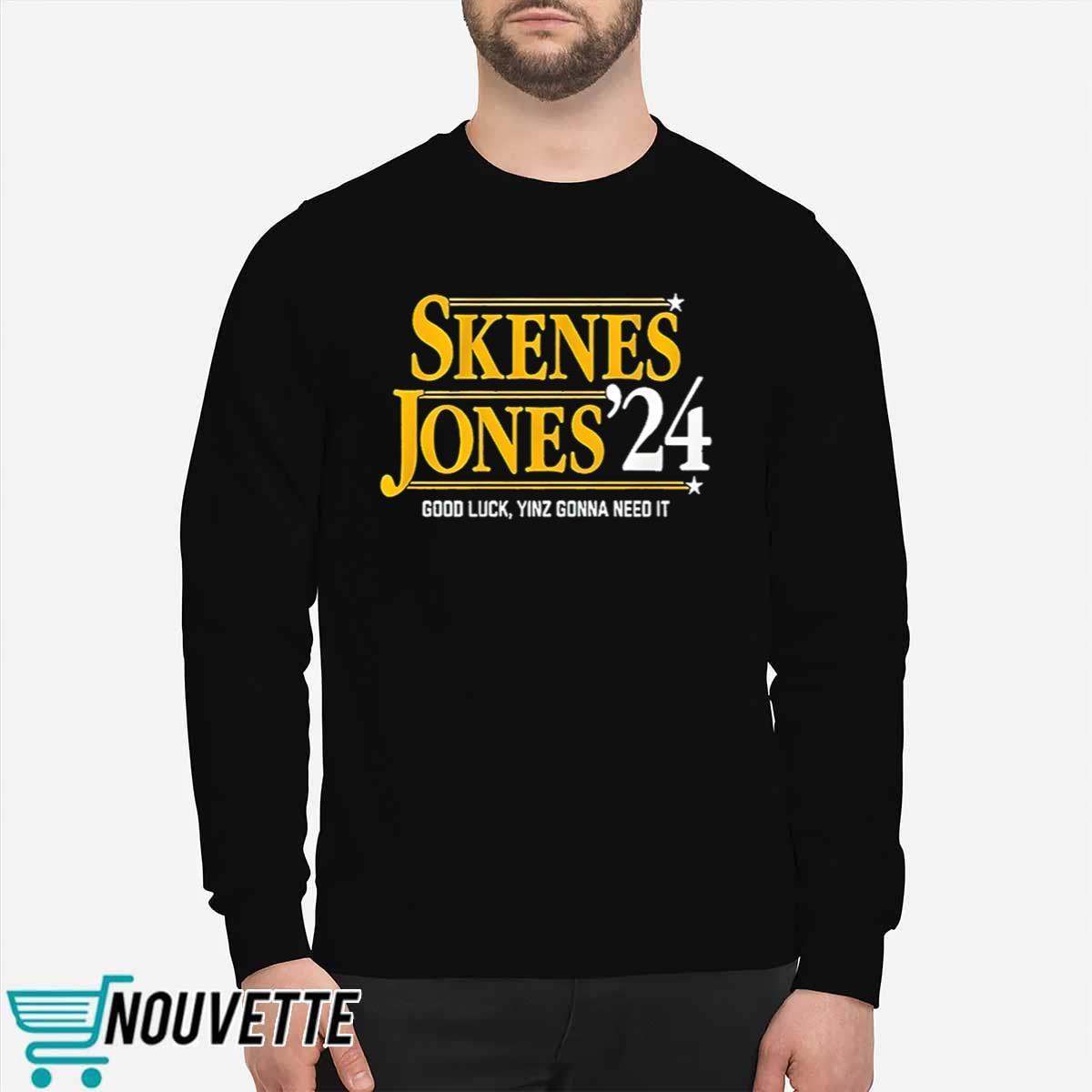 Skenes Jones 24 Good Luck Yinz Gonna Need It Shirt Skenes Jones 24 Good Luck Yinz Gonna Need It Shirt