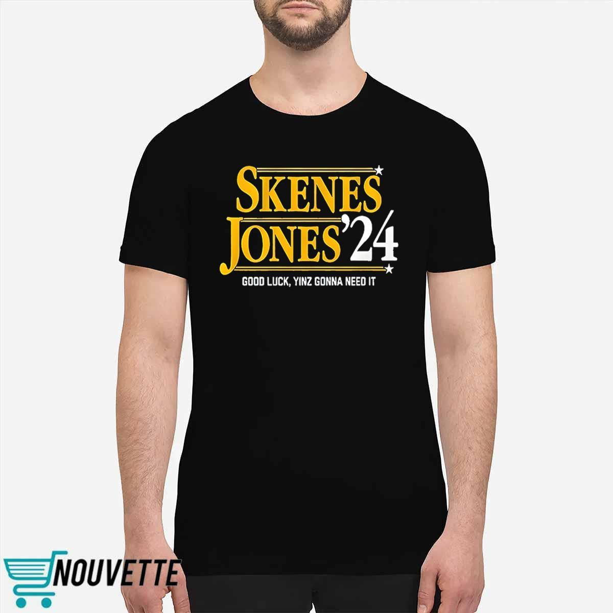 Skenes Jones 24 Good Luck Yinz Gonna Need It Shirt Skenes Jones 24 Good Luck Yinz Gonna Need It Shirt