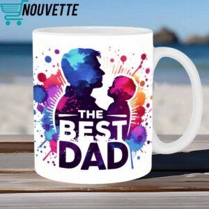 The Best Dad Father And Son Mug Wrap The Best Dad Father And Son Mug Wrap
