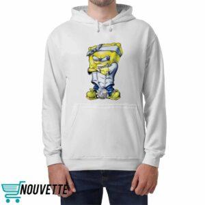 Vintage Gangsta Ghetto Spongebob Shirt