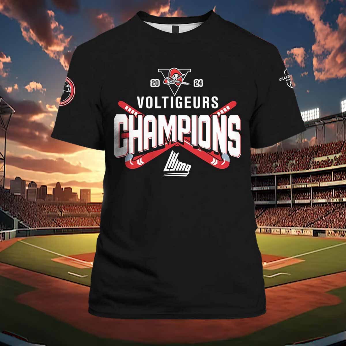 Voltigeurs Champions 2024 Shirt Voltigeurs Champions 2024 Shirt