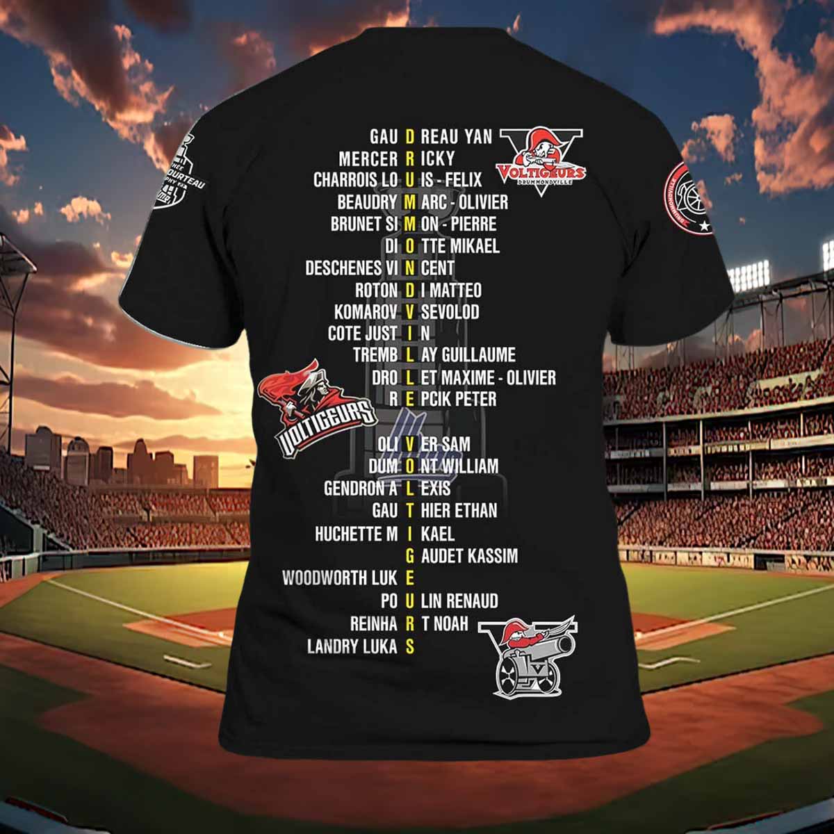 Voltigeurs Champions 2024 Shirt Voltigeurs Champions 2024 Shirt
