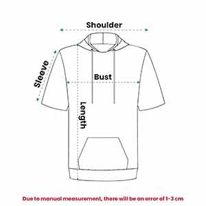 hoodie short sleeve