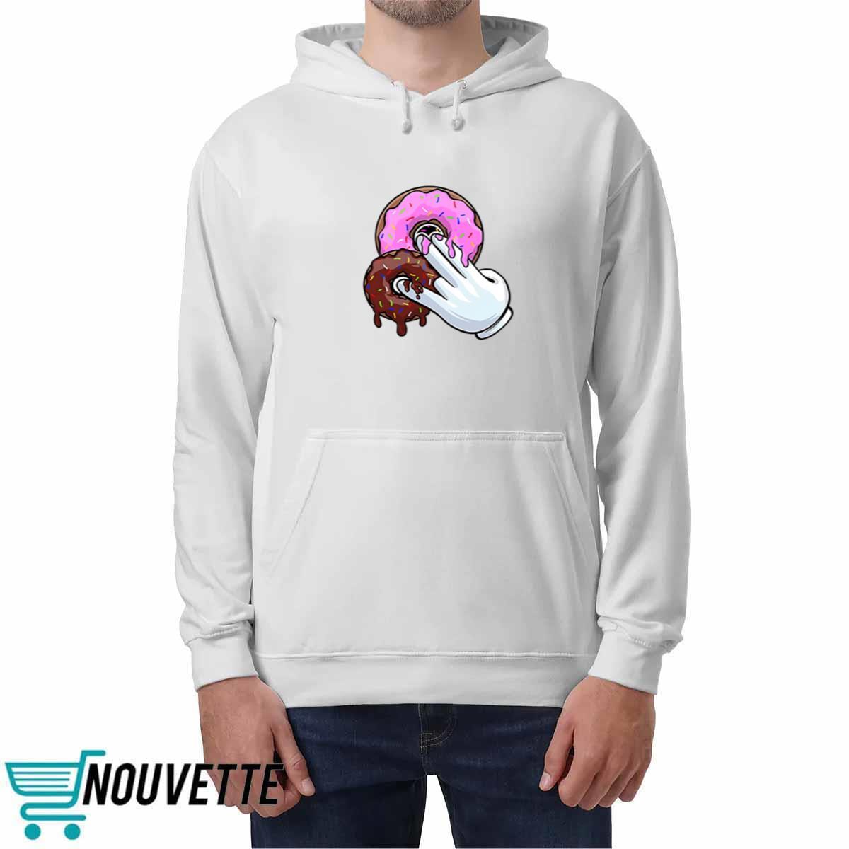 2 Pink 1 Brown Donuts Shirt 2 Pink 1 Brown Donuts Shirt