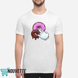 2 Pink 1 Brown Donuts Shirt 1 2 Pink 1 Brown Donuts Shirt