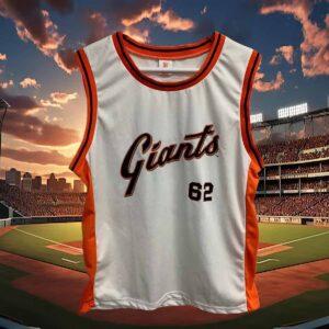 2024 SF Giants Logan Webb Basketball Jersey