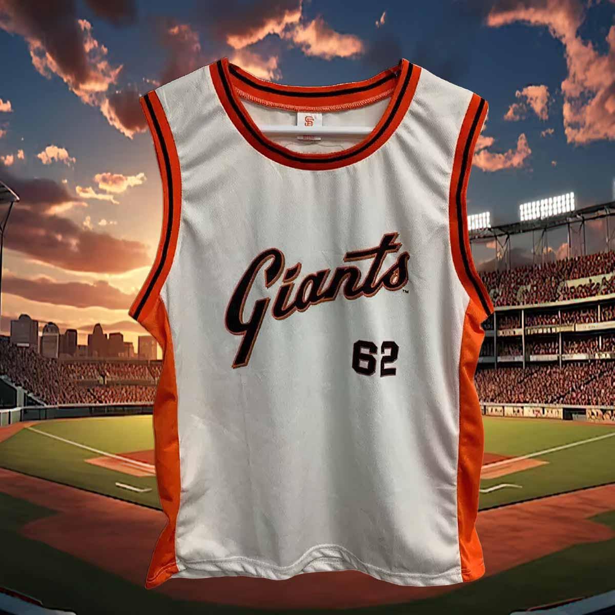 2024 SF Giants Logan Webb Basketball Jersey 2024 SF Giants Logan Webb Basketball Jersey