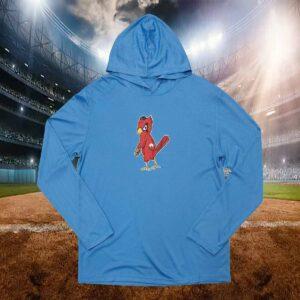 Adult Cardinals Long Sleeve Hooded Giveaway 2024