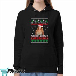 All I Want For Christmas Is Miranda Lambert Christmas Sweater 5 All I Want For Christmas Is Miranda Lambert Christmas Sweater