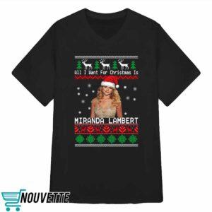 All I Want For Christmas Is Miranda Lambert Christmas Sweater 2 All I Want For Christmas Is Miranda Lambert Christmas Sweater