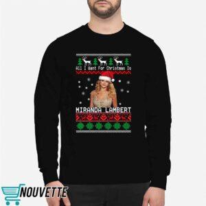 All I Want For Christmas Is Miranda Lambert Christmas Sweater All I Want For Christmas Is Miranda Lambert Christmas Sweater