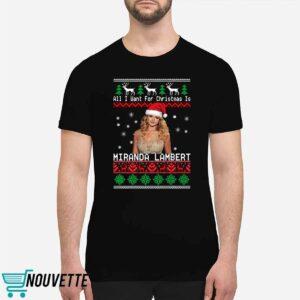 All I Want For Christmas Is Miranda Lambert Christmas Sweater 1 All I Want For Christmas Is Miranda Lambert Christmas Sweater