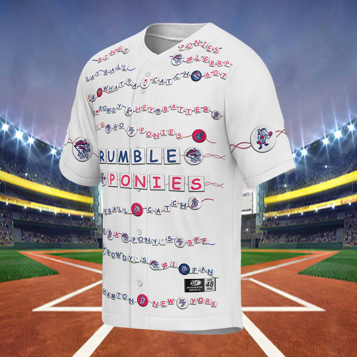 Binghamton Friendship Bracelet Specialty Jersey 2024 Binghamton Friendship Bracelet Specialty Jersey 2024