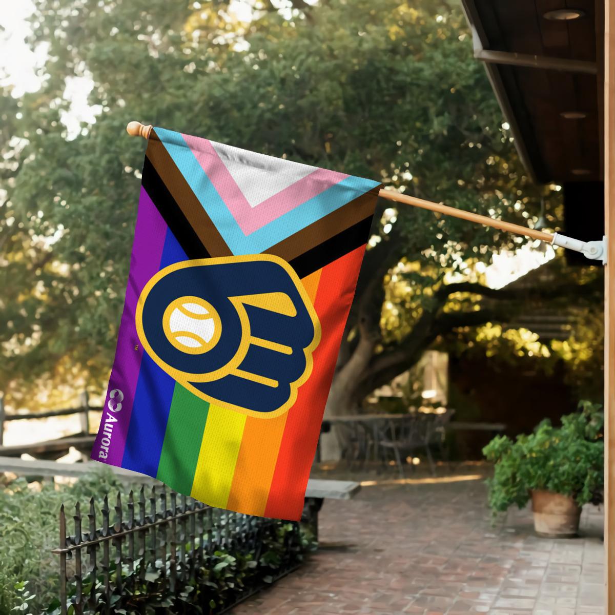 Brewers Pride Night Flag 2024 Giveaway Brewers Pride Night Flag 2024 Giveaway