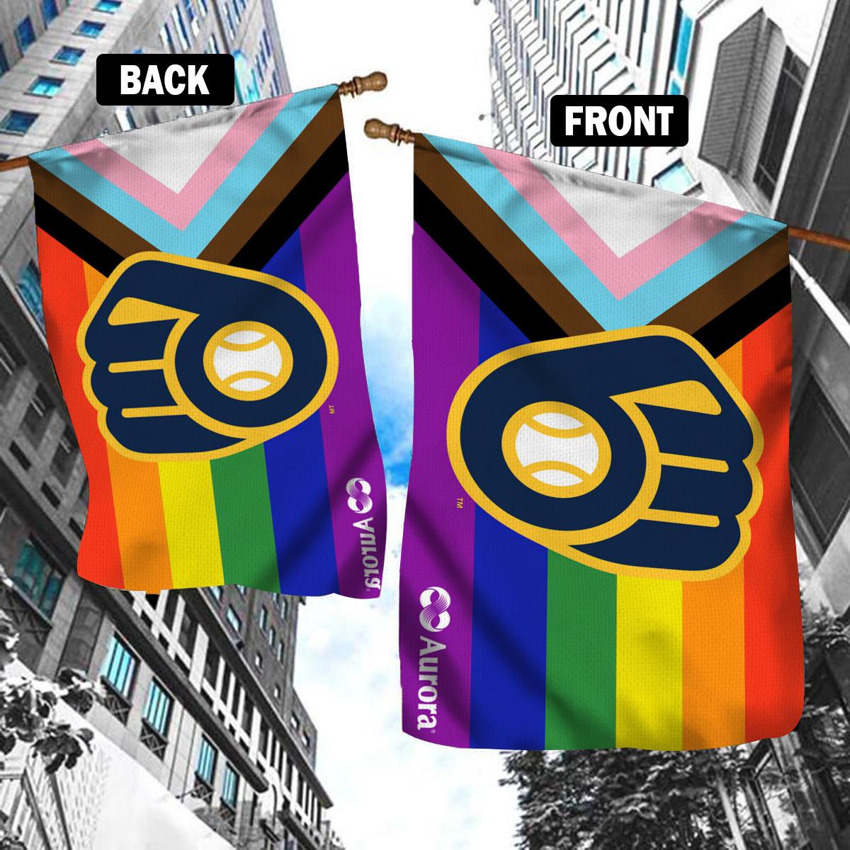 Brewers Pride Night Flag 2024 Giveaway Brewers Pride Night Flag 2024 Giveaway