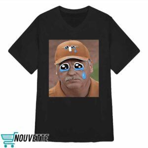 Coach Mike White Crying Shirt 3 Coach Mike White Crying Shirt