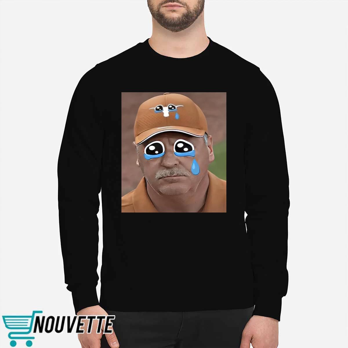 Coach Mike White Crying Shirt Coach Mike White Crying Shirt
