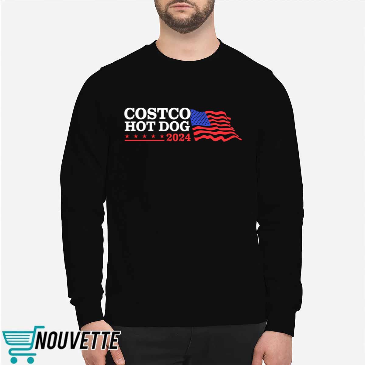 Costco Hot Dog 2024 Sweatshirt Costco Hot Dog 2024 Sweatshirt