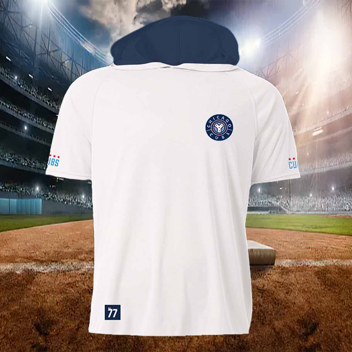 Cubs City Connect Hooded Shirt Giveaway