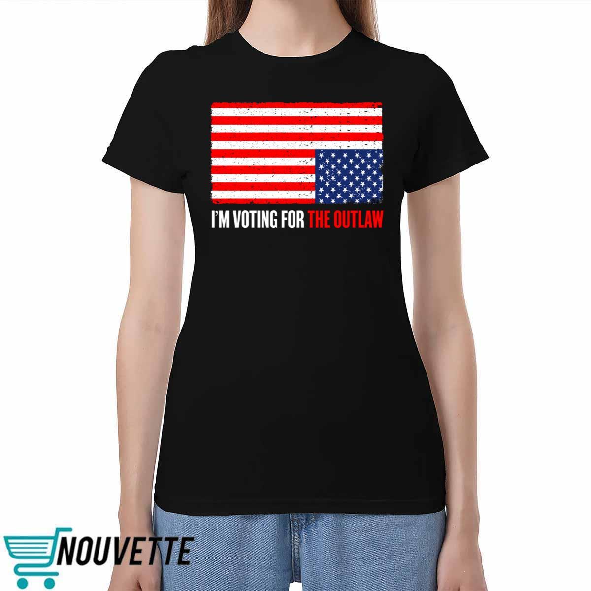Dan Bongino I'm Voting For The Outlaw Shirt Dan Bongino I'm Voting For The Outlaw Shirt