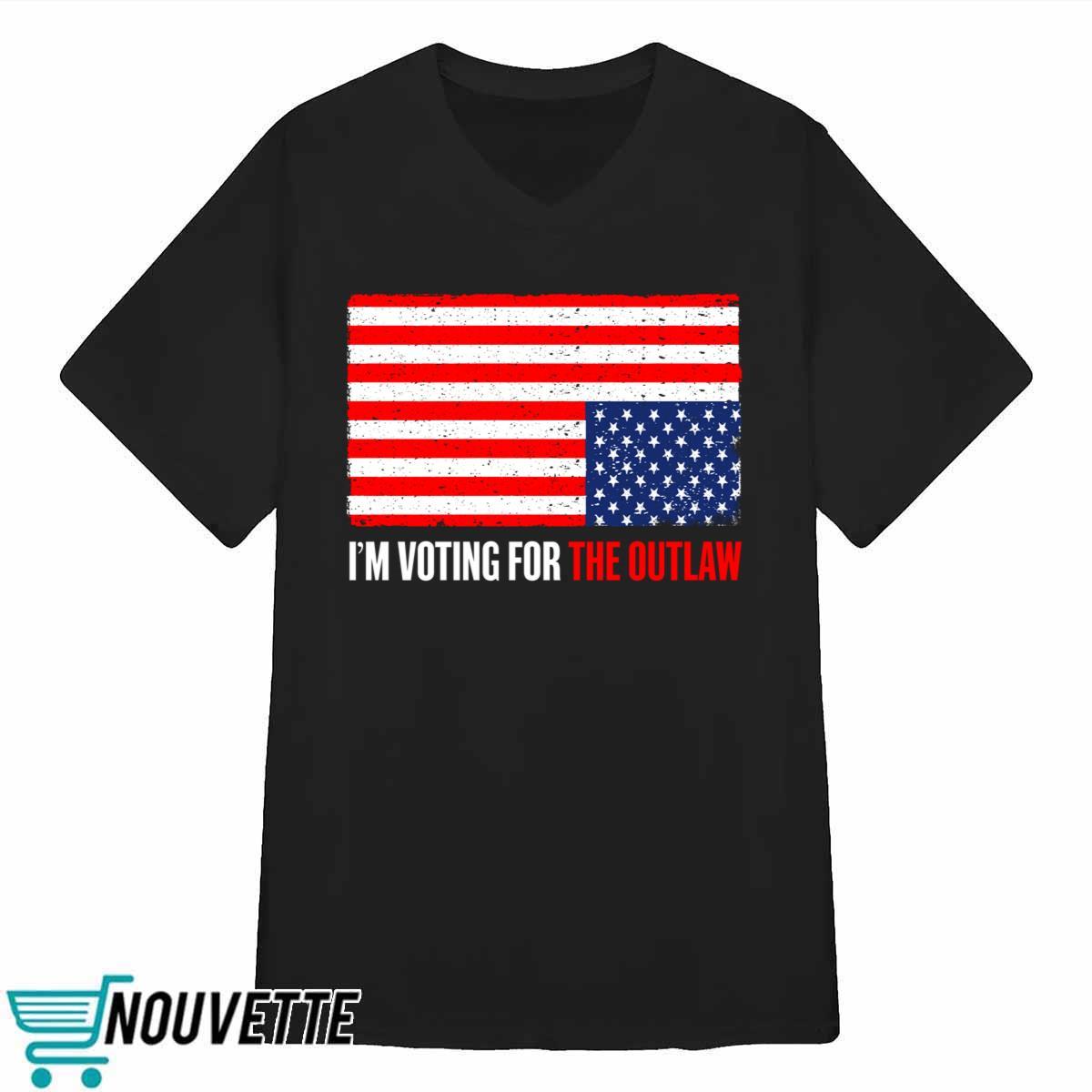 Dan Bongino I’m Voting For The Outlaw Shirt Dan Bongino I’m Voting For The Outlaw Shirt