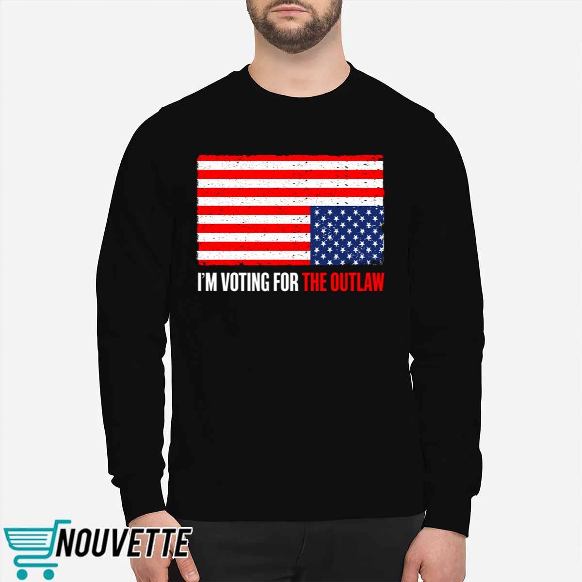 Dan Bongino I’m Voting For The Outlaw Shirt Dan Bongino I’m Voting For The Outlaw Shirt