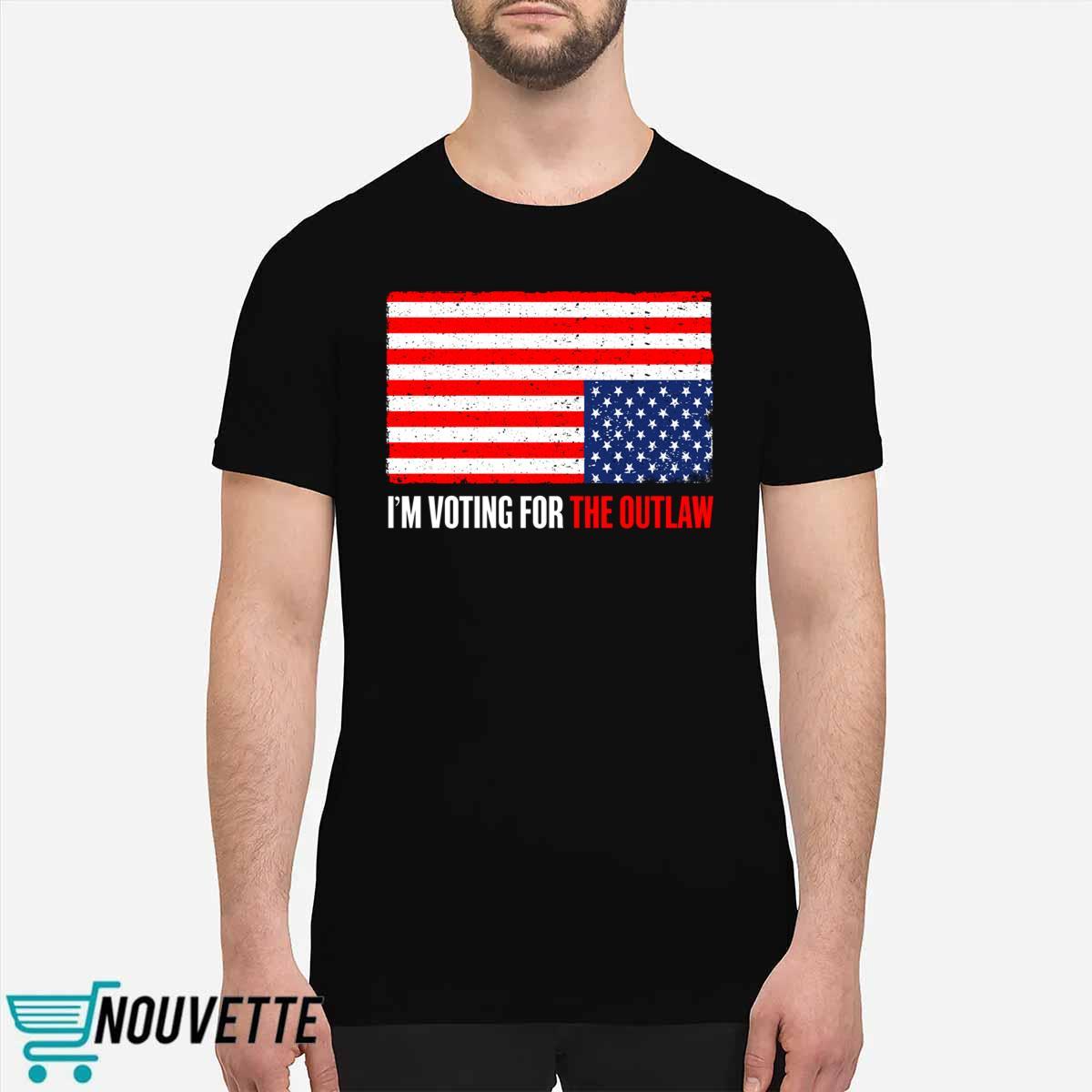 Dan Bongino I’m Voting For The Outlaw Shirt Dan Bongino I’m Voting For The Outlaw Shirt