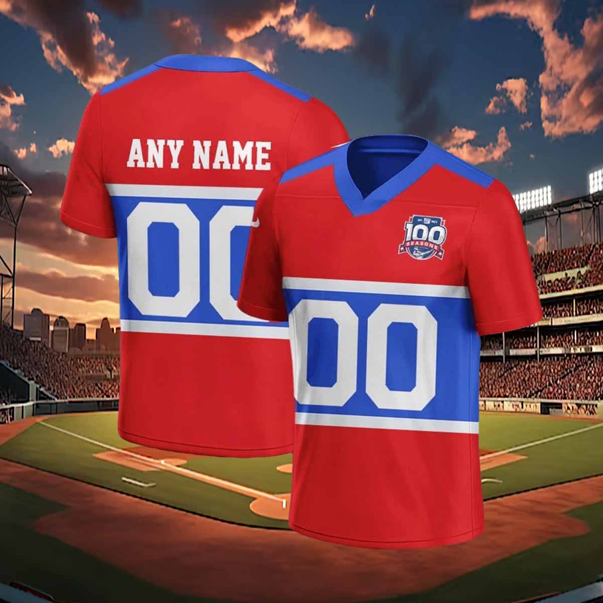 Giants 2024 Century Red Jersey Giants 2024 Century Red Jersey