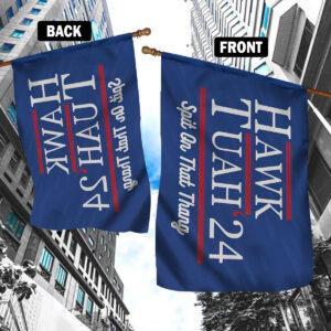 Hawk Tuah 24 Spit On That Thang Flag