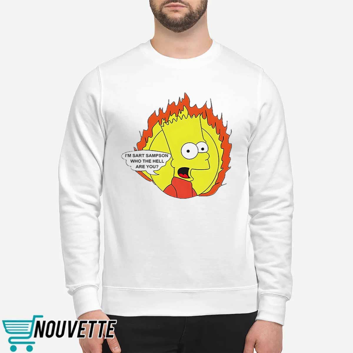 Im Sart Sampson Who The Hell Are You Shirt Im Sart Sampson Who The Hell Are You Shirt