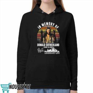 In Memory Of Donald Sutherland June 21 2024 Shirt