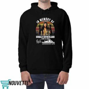In Memory Of Donald Sutherland June 21 2024 Shirt