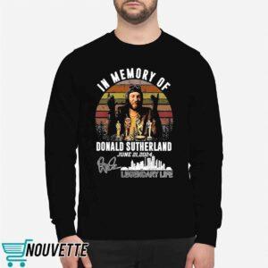 In Memory Of Donald Sutherland June 21 2024 Shirt