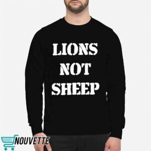 Julian Edelman Lions Not Sheep Shirt 2 Julian Edelman Lions Not Sheep Shirt