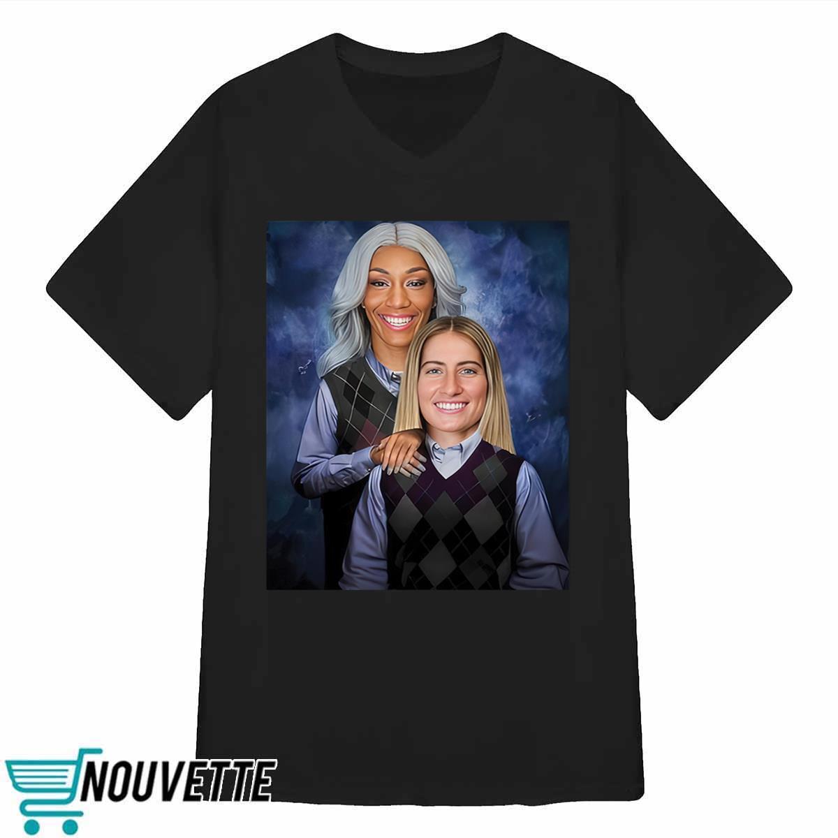 Kate Martin And A’ja Wilson Step Sisters Shirt Kate Martin And A’ja Wilson Step Sisters Shirt