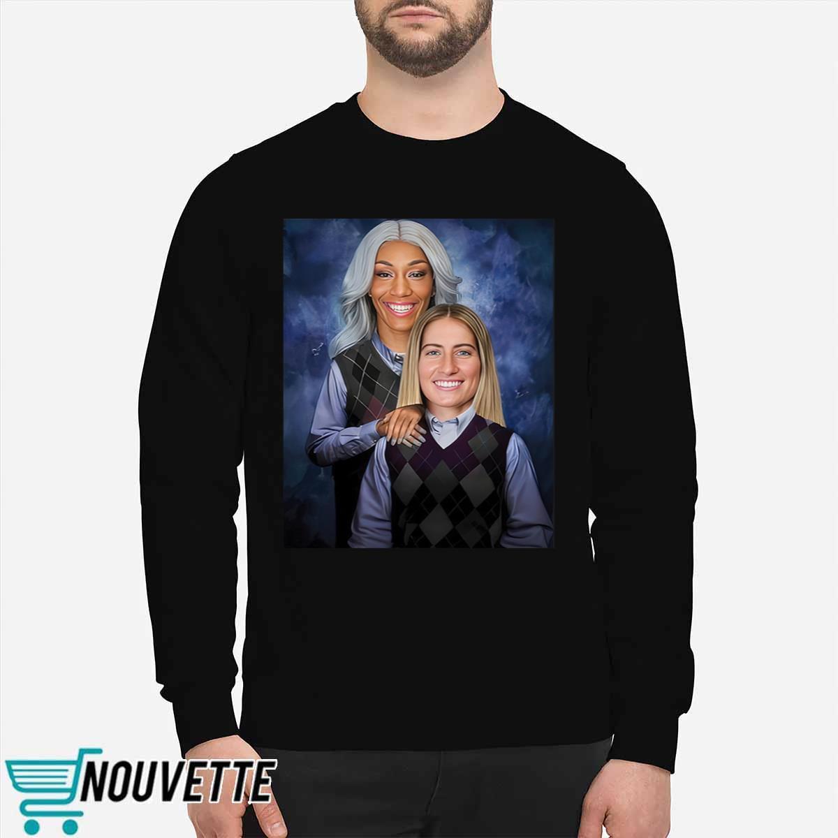 Kate Martin And A’ja Wilson Step Sisters Shirt Kate Martin And A’ja Wilson Step Sisters Shirt